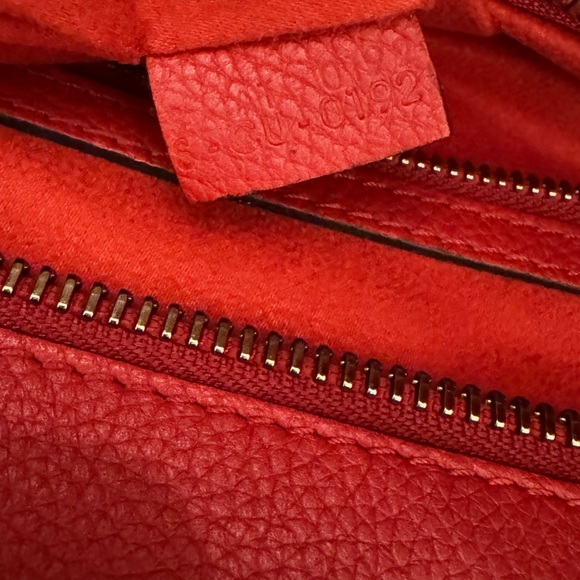 Celine Mini Luggage Tote Red - Picture 13 of 13